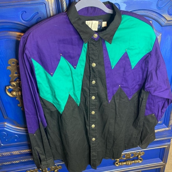 Vintage Panhandle Slim SW Western Shirt Large - Picture 1 of 4